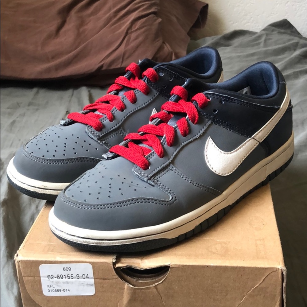 Vintage Nike Dunk Low Flint Grey 2008